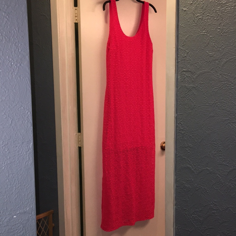 ‼️ FINAL MARKDOWN ‼️Coral maxi dress